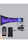 RGB LED Panel – Çok Renkli, Kumandalı, USB Bağlantılı Yazı ve GIF Gösterimli Akıllı Lamba