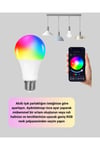 Rgbw Teknolojili Akıllı Led Ampul, Zamanlayıcılı