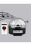 Ritim Hassasiyetli Bluetooth Hoparlörlü Disko Işığı Döner LED Efektli