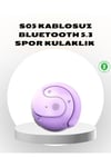 S05 Kablosuz Kulaklık Bluetooth 5.3 IPX4 Su Geçirmez Stereo Ses Otomatik Bağlantı