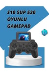 S10 Gamepad HDMI TV Bağlantılı 520 Klasik Retro Oyun 2025 Seri Orijinal