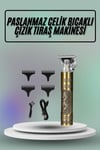 Saç Sakal Vücut Tıraş Makinesi Çizik Atma Makinesi Paslanmaz Çelik