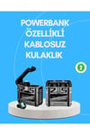 Şarj Kutulu Kablosuz Bluetooth Kulak İçi Spor Kulaklık