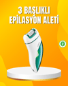 Şarjlı 3’ü 1 Arada VGR Epilatör LED Işıklı Suya Dayanıklı Hassas Bölge Epilasyon Makines