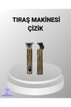 Şarjlı Kablosuz Tıraş Makinesi – 1800 mAh Batarya, Uzun Pil Ömrü, Profesyonel Sessiz Motor