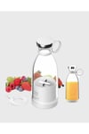 Şarjlı Portatif Blender – Gıda Sınıfı Malzeme, 10 Kullanımlık Pil, Mini Boy ve Hafif Tasar