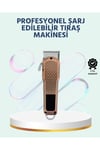 Şarjlı Saç Kesme Makinesi – Type-C Girişli, LCD Ekranlı ve Sessiz Motor