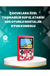 Şarjlı Taşınabilir El Oyun Konsolu 400 Oyun
