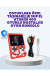 Şarjlı Taşınabilir El Oyun Konsolu 400 Oyun