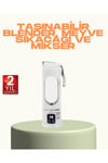 Şarjlı Taşınabilir Meyve Sıkacağı – 12 Bıçaklı Güçlü Blender