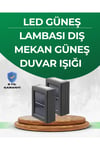 Şeffaf Abajurlu Duvar Tipi Solar Işık