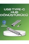 Seyahat Dostu 8‑in‑1 Hub – Şarj & Veri & Video & Ağ için Eksiksiz Çözüm