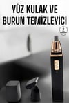 Seyahat Tipi Mini Taşınabilir Siyah Burun Kulak Yanak Kıl ve Tüy Temizleme Makinesi
