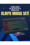Şık ve Sessiz Tasarımlı Işıklı Klavye Mouse Seti – Şarjlı, Wireless