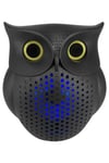 Siyah Bluetooth Hoporlör Baykuş Speaker Bluetooth 5.0 Bağlantılı