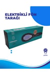 Siyah Renk Seramik Elektrikli Saç Düzleştirici Fırça – 210°C Isı Ayarı