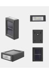 Solar Dış Mekan Aplik Su Geçirmez Dayanıklı LED Aydınlatmalı