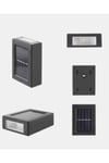 Solar Dış Mekan Aplik Su Geçirmez Dayanıklı LED Aydınlatmalı