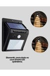 Solar Enerjili 20 LED Hareket Sensörlü Duvar Lambası