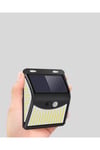 Solar Güneş Enerjili Hareket Sensörlü 4 Taraflı Bahçe Lambası – IP65 Su Geçirmez, 100 LED