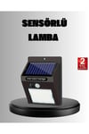 Solar LED Bahçe Aydınlatma – Hareket Sensörlü, Güneş Paneliyle Şarj Olan, IP65 Dayanıklı