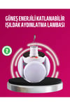 Solar ve USB Şarjlı Su Geçirmez Katlanabilir LED Lamba