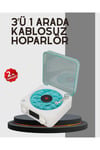 Stereo Sesli Gece Lambalı Bluetooth Hoparlör – Şık Vintage Tasarım