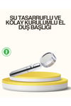 Su Basıncını Artıran Sızdırmaz Duş Başlığı
