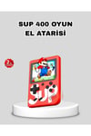 SUP Retro El Konsolu – 500 Oyun, 2 Oyunculu, 3 İnç Ekran, Taşınabilir Şarjlı Atari