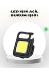 Süper Parlak 800 Lümen LED Fener – USB Şarjlı, 3 Işık Modlu, Mini Taşınabilir ve Anahtarl�