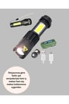 Suya Dayanıklı 4 Modlu Mini LED El Feneri
