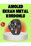 SW80 Akıllı Saat 1.93″ Ultra HD Ekran 700 mAh Batarya 3 Kordon