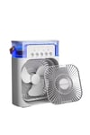 Taşınabilir 3'ü 1 Arada Mini Fan | Nemlendirici + Soğutucu + Gece Lambası