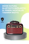 Taşınabilir Bluetooth Hoparlör – Modern Teknoloji ile Nostaljik Radyo Deneyimi, FM/AM Fonksiyon
