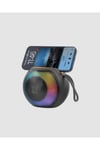 Taşınabilir Bluetooth Hoparlör – RGB Işıklı, Güçlü Bas ve 8 Saat Pil Ömrü