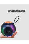 Taşınabilir Bluetooth Hoparlör – RGB Işıklı, Güçlü Bas ve 8 Saat Pil Ömrü