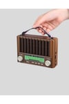 Taşınabilir Hoparlör Güneş Panelli Bluetooth USB SD FM AM SW Radyo