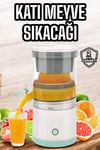 Taşınabilir Kablosuz Taşınabilir Şarjlı Narenciye Sıkacağı Portakal Meyve Sıkacağı Çift