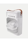 Taşınabilir Mini Klima Fan 3’ü 1 Arada Soğutucu, Nemlendirici ve Gece Lambası
