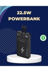 Taşınabilir Powerbank 22.5W Hızlı Şarj Destekli