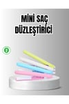 Taşınabilir Seramik Kaplama Mini Saç Düzleştirici – Seyahat ve Günlük Kullanım İçin İde
