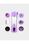 Taşınabilir USB Şarjlı Mini Smoothie Blender 380ml Çelik Bıçaklı Portatif
