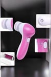 Taşınabilir Yüz Temizleme Cihazı Masaj, Peeling, Temizlik 5 Başlıklı