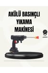 TEK BATARYALI 48V Şarjlı Basınçlı Yıkama Makinesi