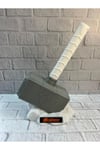 Thor Çekici Dekoratif Figür Mitolojik ve Fantastik Ev Aksesuarı 20x34 cm