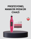 Tırnak Matkap Makinesi – Profesyonel Manikür Pedikür Cihazı, Ayarlanabilir Hız ve Sessiz Çal