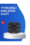 Titreşimli EMS Spor Aleti Karın Kol ve Bacak Kas Yapma Cihazı 2025 Model