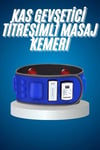 Titreşimli Kas Gevşetici Masaj Kemeri Aleti Bel Bölge Sırt Masaj Aleti