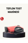 Tost Makinesi Geniş Kapasiteli Çıkarılabilir Plaka Üç Kademeli Isı Ayarlı