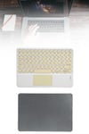 Touchpad Tüm Cihazlara Uyumlu Bluetooth Klavye Touchpad Slim Kablosuz Wifi Q Klavye